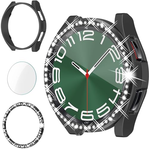 Coque Galaxy Watch 6 Classic 47 anti-rayure : protégez l'écran strass