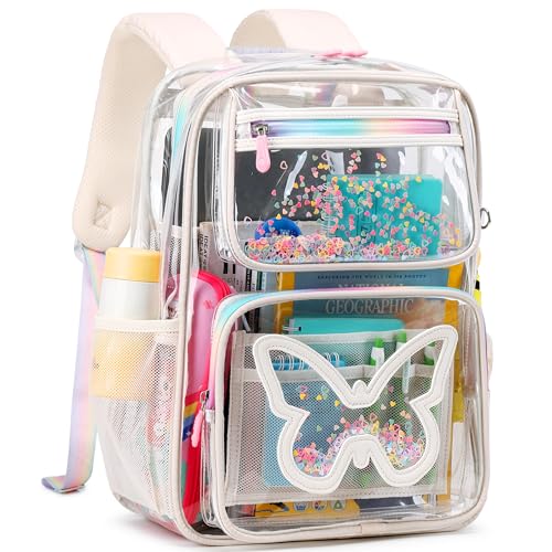 Mochilas Transparentes MOHCO Pequeños, Mochila Preescolar De 13