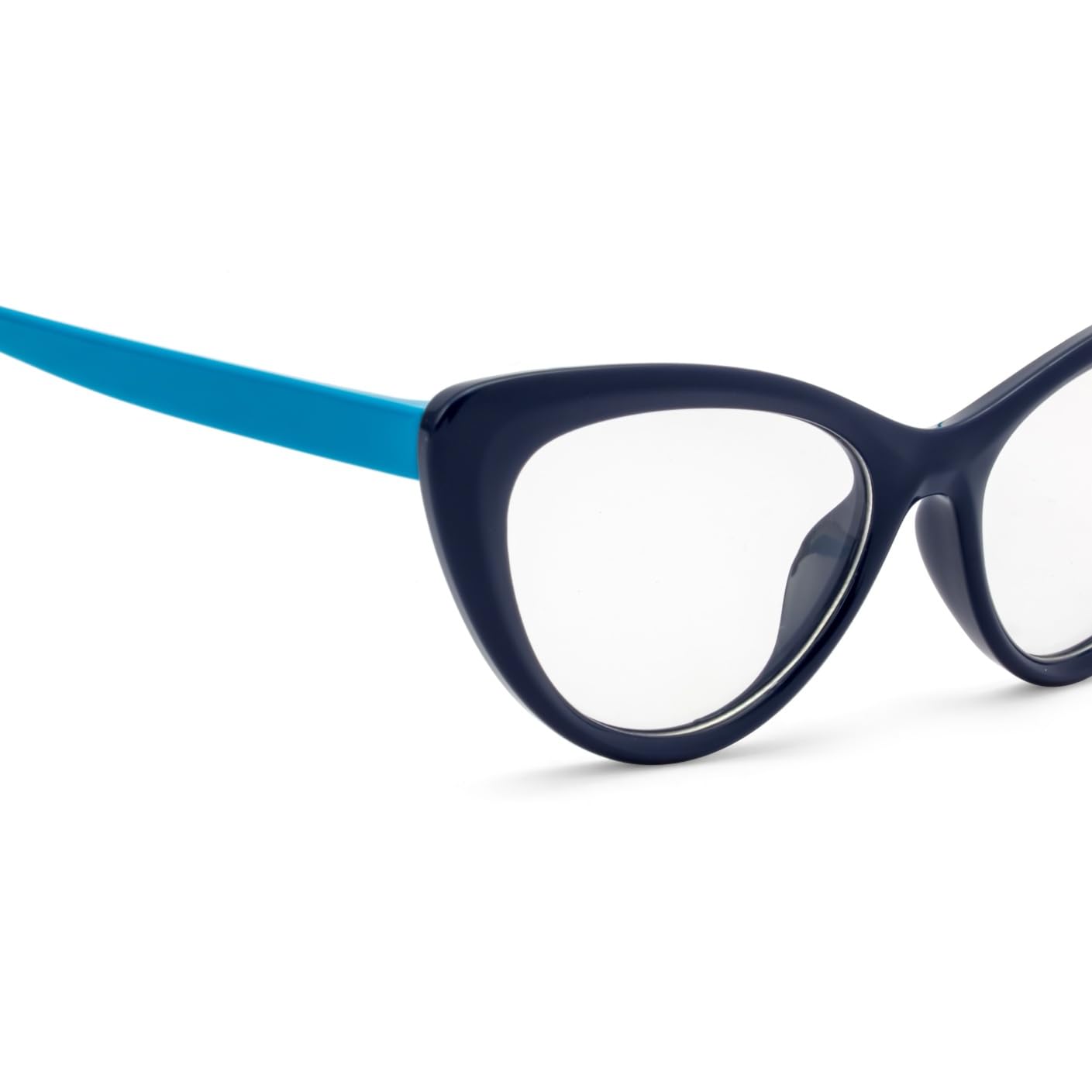 ROYAL SON Cat Eye Blue Spectacles Frames (6-12 Age) - SFKID0055-C4 - Image 5 thumbnail