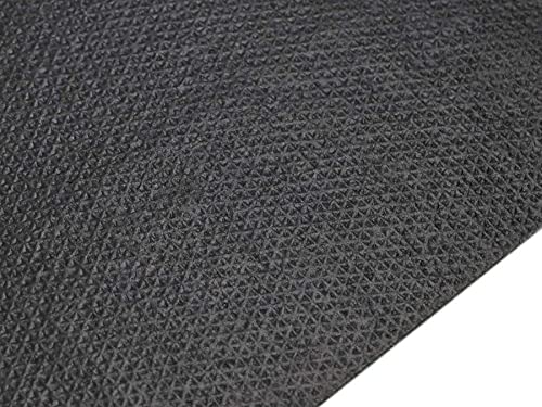 Tapis au mètre robuste AZTEC gris clair l'élégance de passage durable - 5