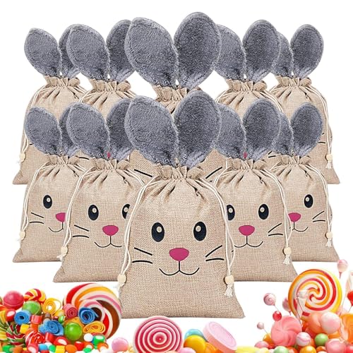 Sac à friandises de Pâques réutilisable pour éviter le gaspillage de papier