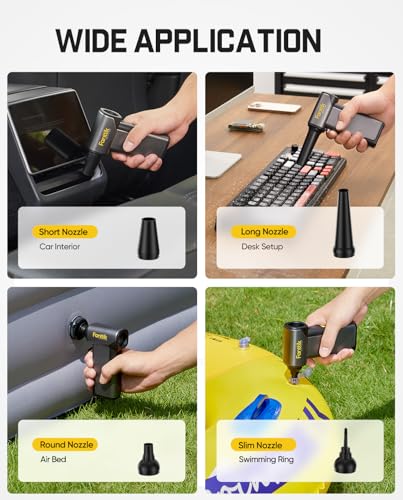 Fanttik B10 Pro Max Electric Air Duster & E2 Ultra 3.7V Mini Electric Screwdriver-Grey