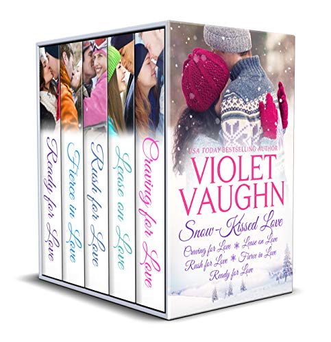 Snow-Kissed Love Complete Box Set: Books 1-5 by [Violet Vaughn, V. Vaughn]