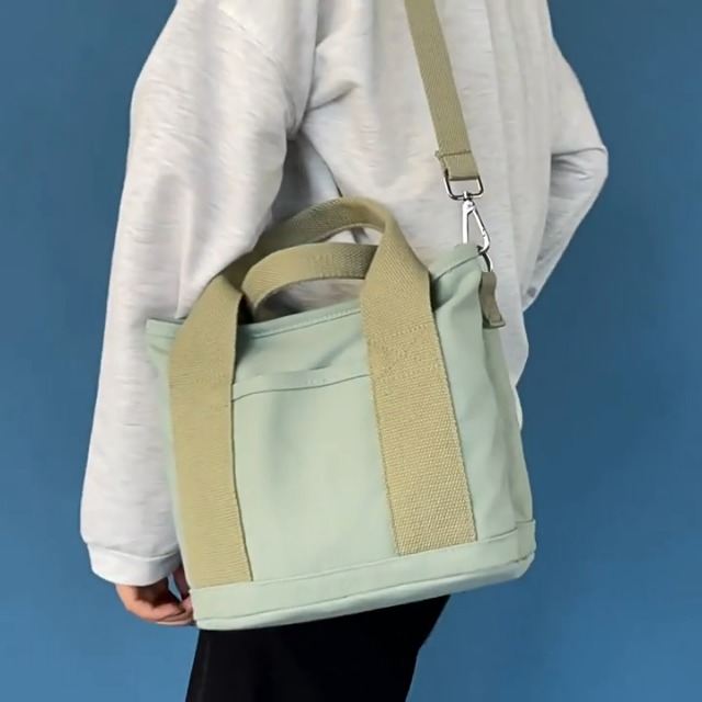 Aucuu Sac Fourre-Tout En Toile Pour Femme - Grande Capacité 15,6" Avec Bandoulière Amovible