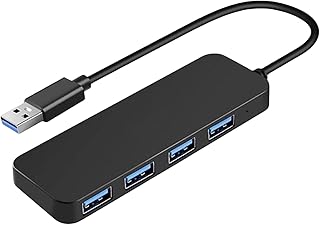 USB Port Expander | USB Multiple Port,4-Port USB Extender for Laptop, Flash Drive, Console, Printer, Camera, Keyboard, Mouse, Fast Data Transmission Nulyunze