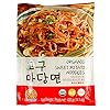 SUNGIVEN Organic Sweet Potato Glass Noodles, Korean Vermicelli Pasta For japchae, Fat-free and Gluten-free, 100% Sweet Potato Starch, No Additive, No Alum inside, 14.11 Ounce