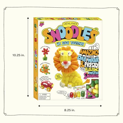 Image of Schylling S'Noodles - Creative Building Craft Kit - Just Add Water - Ages 4 and Up - One Kit