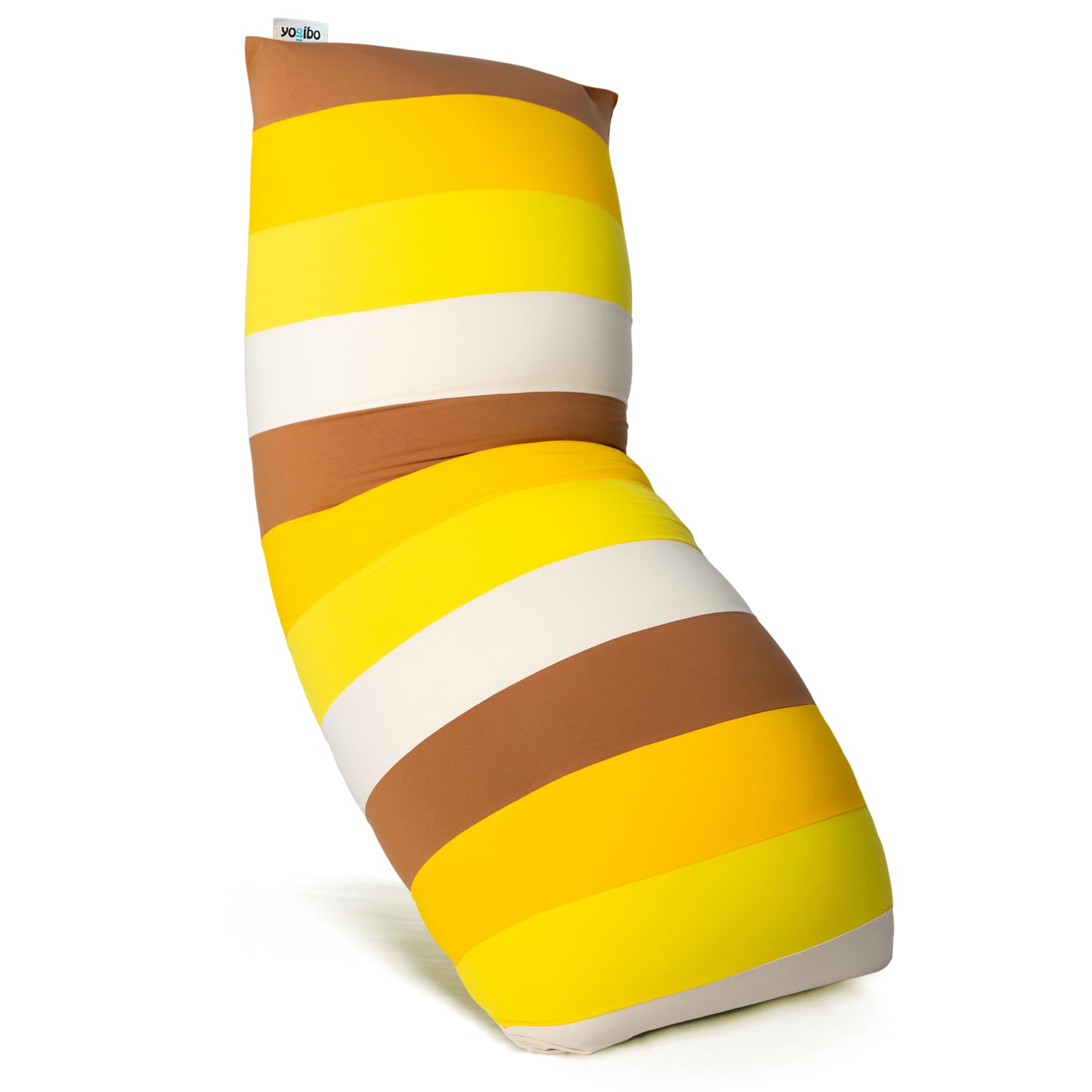 Yogibo Max 6 Foot Giant Bean Bag Chair Bed Lounger for Adults, Kids and Teens with Filling, Extra Large, Oversized, Big, Huge, Plush, Sensory Beanbag