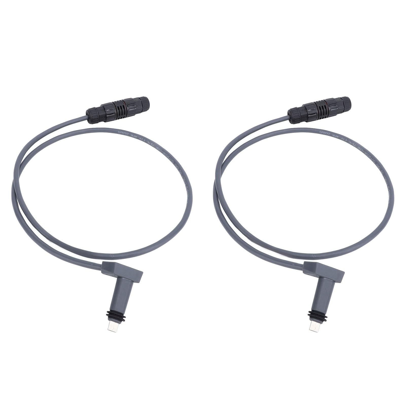 Cocoarm Adaptateur SPX vers RJ45, Prise SPX en PVC vers Connecteur Femelle RJ45, étanche à la Poussière, Signal Stable Plug and Play pour une Utilisation Intérieure et Extérieure pour Câble