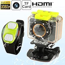 CHENZZYUAN FOR FOR F20 Full HD 1080P Sport Camcorder with Waterproof Case Wrist Strap Remote Control Mega CMOS Sensor 30m Waterproof Sports camera CHENZZYUAN FOR FOR F20 Full HD 1080P Sport Camcorder with Waterproof Case Wrist Strap Remote Control Mega CMOS Sensor 30m Waterproof Sports camera