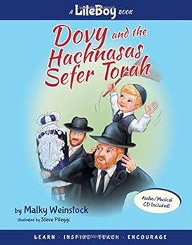 Hardcover Dovy and the Hachnasas Sefer Torah (LITE Boy) Book