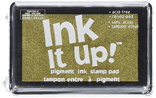 Darice, Pigment Ink Stamp Pad, Gold