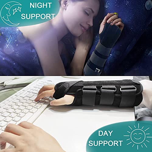Image of DClub Wrist & Forearm Splint For Left & Right Hand.(Universal),Sprain,Tendinitis,Caepal Tunnel Syndrome