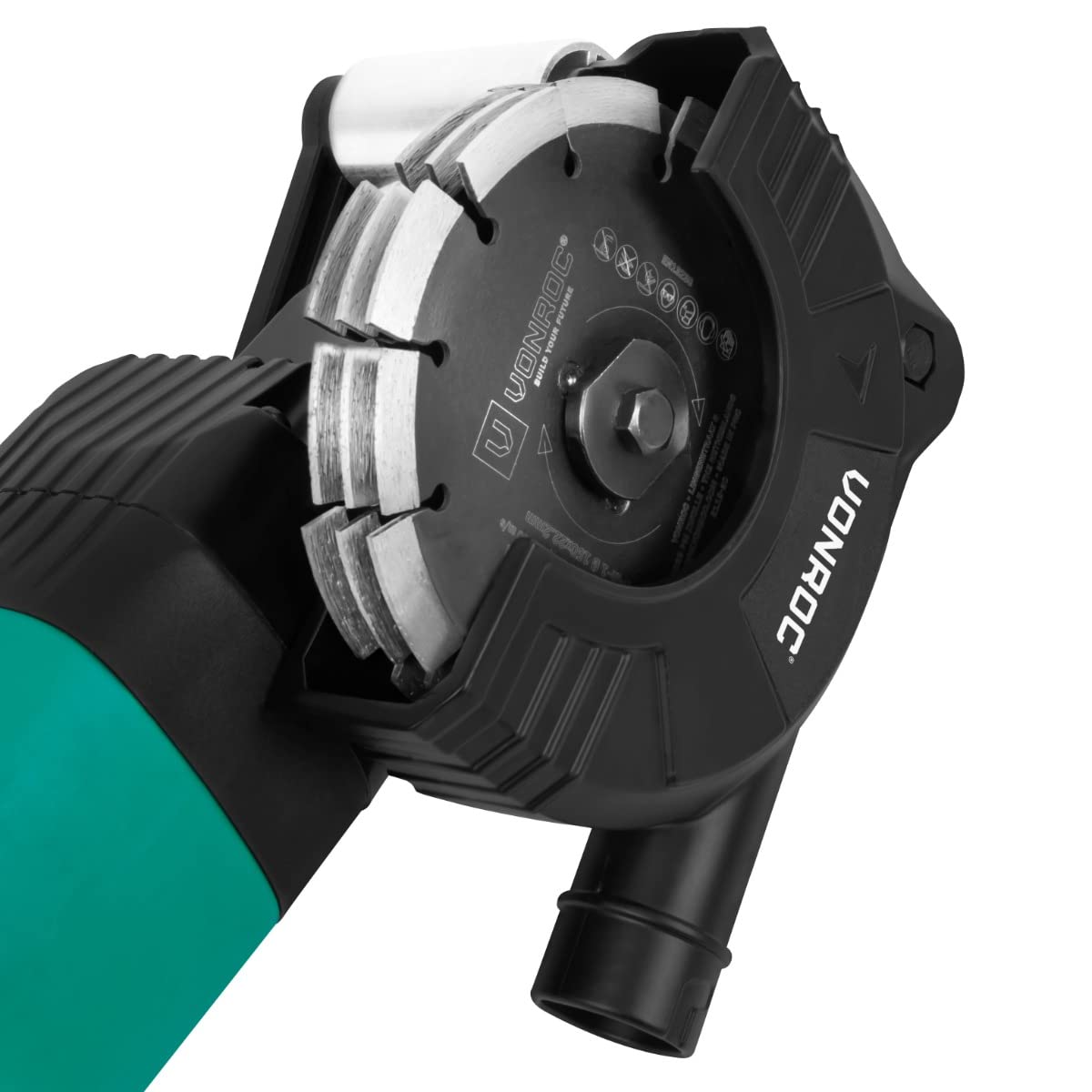 VONROC PRO Rozadora de paredes - 2400W -150MM - Cuchilla 3 en 1 - Incl. Adaptador para aspiradora