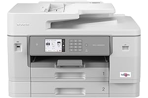 Brother MFC-J6955DW XL-Capacity Wireless All-in-One Inkjet Printer with Scanner, Copier, and Fax