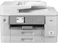 Genérico Impressora Multifuncional Brother Jato de tinta MFCJ6955DW A3, Cor: COLORIDO, Tamanho: MÉDIO