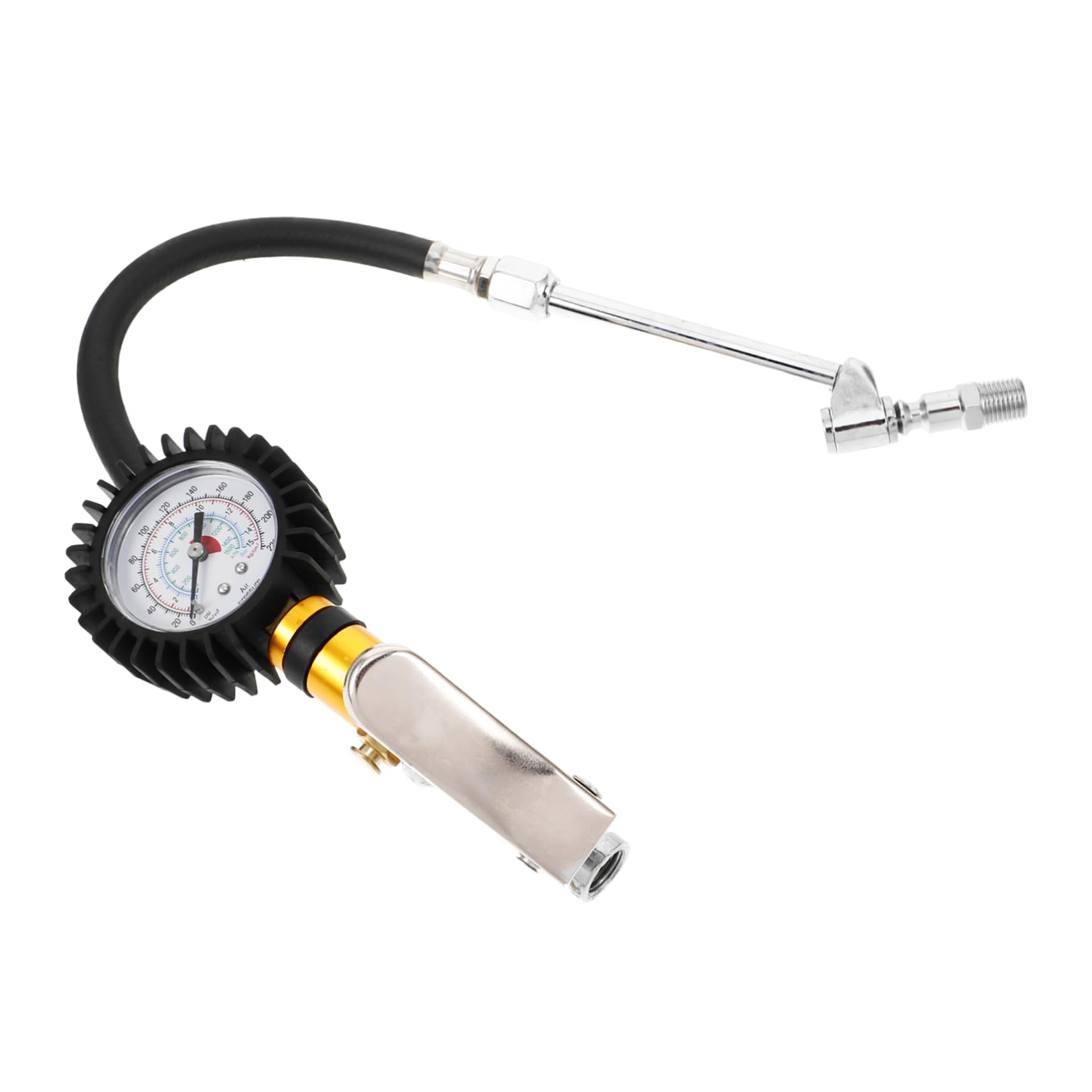 PRETYZOOM Reliable Tire Air Gauge Precision Tire Pressure Gauge Universal Vehicle Compatibility