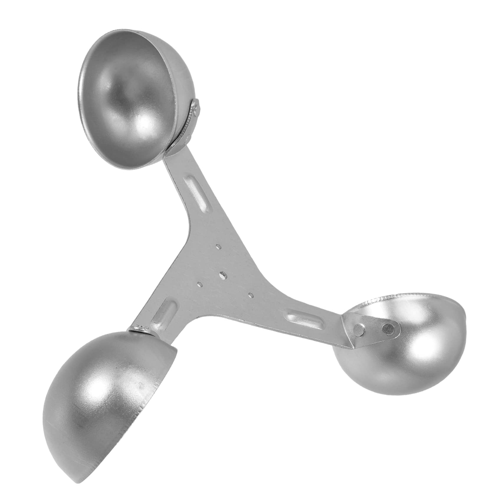 POPETPOP 5 Pièces coupe de mesure du vent coupelle d'anémomètre de rechange coupelle de capteur de rechange anemometre anémomètres capteur anémomètre coupe-vent d'aluminium