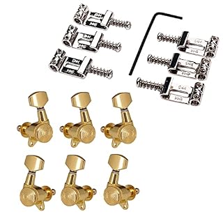 ZYZYZY Tuner Mécanique Tête Selles De Pont Guitare en Alliage De Zinc + 3R3L Tuning De Guitare Tuners pour La Guitare… - Les Beatles, Paul McCartney, John Lennon, RIngo Starr, George Harrison