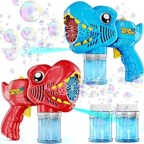 Ninja Blast Dino Bubble Guns 2 Pack Cover