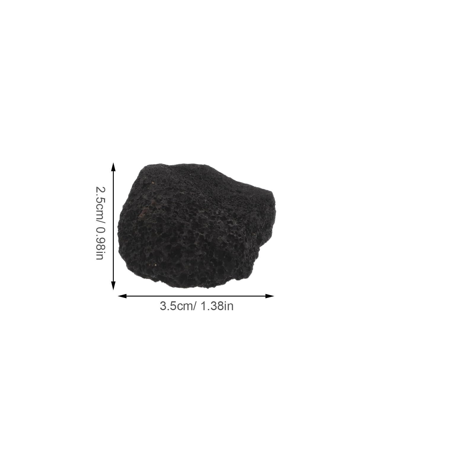 Toyvian Piedras Volcánicas para Sauna de Vapor 1kg Rápida Transferencia de Calor y Retención Térmica para Mantenimiento de Sauna Profesional