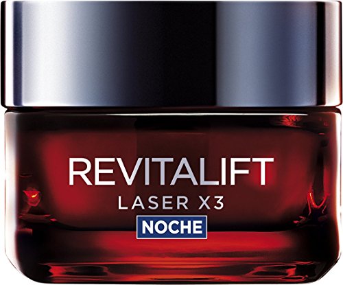 L'Oreal Paris Revitalift Láser x3 Crema Noche Intensiva Anti-Edad - 50 ml