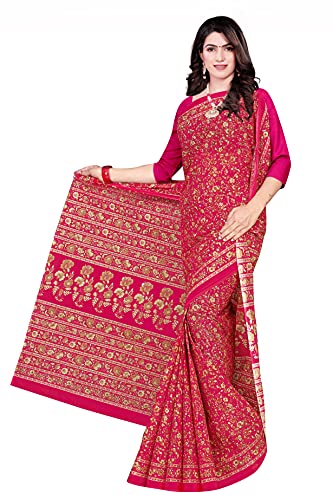 Image of TAMAIRA FASHION Mulmul Pure Cotton Saree For Woman Kalamkari Printed|Office Wear Daily Wear Sarees For Women Without Blouse Piece (Available in 9 Colours)