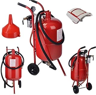 COLIBROX New 10 Gallon Portable Air Sandblaster Sand Blaster Kit High Pressure Tank