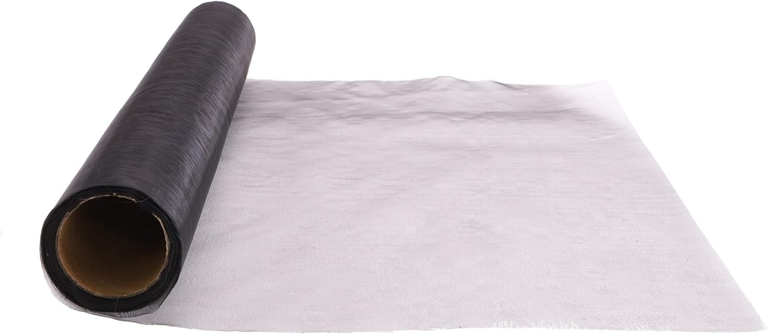 Toyland Black Toyland® 9M X 40Cm Roll Of Sheer Organza - Christmas Decorations/Wedding Accessories (Black)