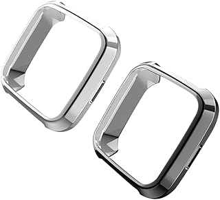 Hemobllo 2 Peças Capa Protetora De Tela Preta Gabinete Capa De Relógio Ajuste Bit Caixa De Relógio Relógio Inteligente Revestimento Protetor Capa Anti-Queda Película Protetora Capa