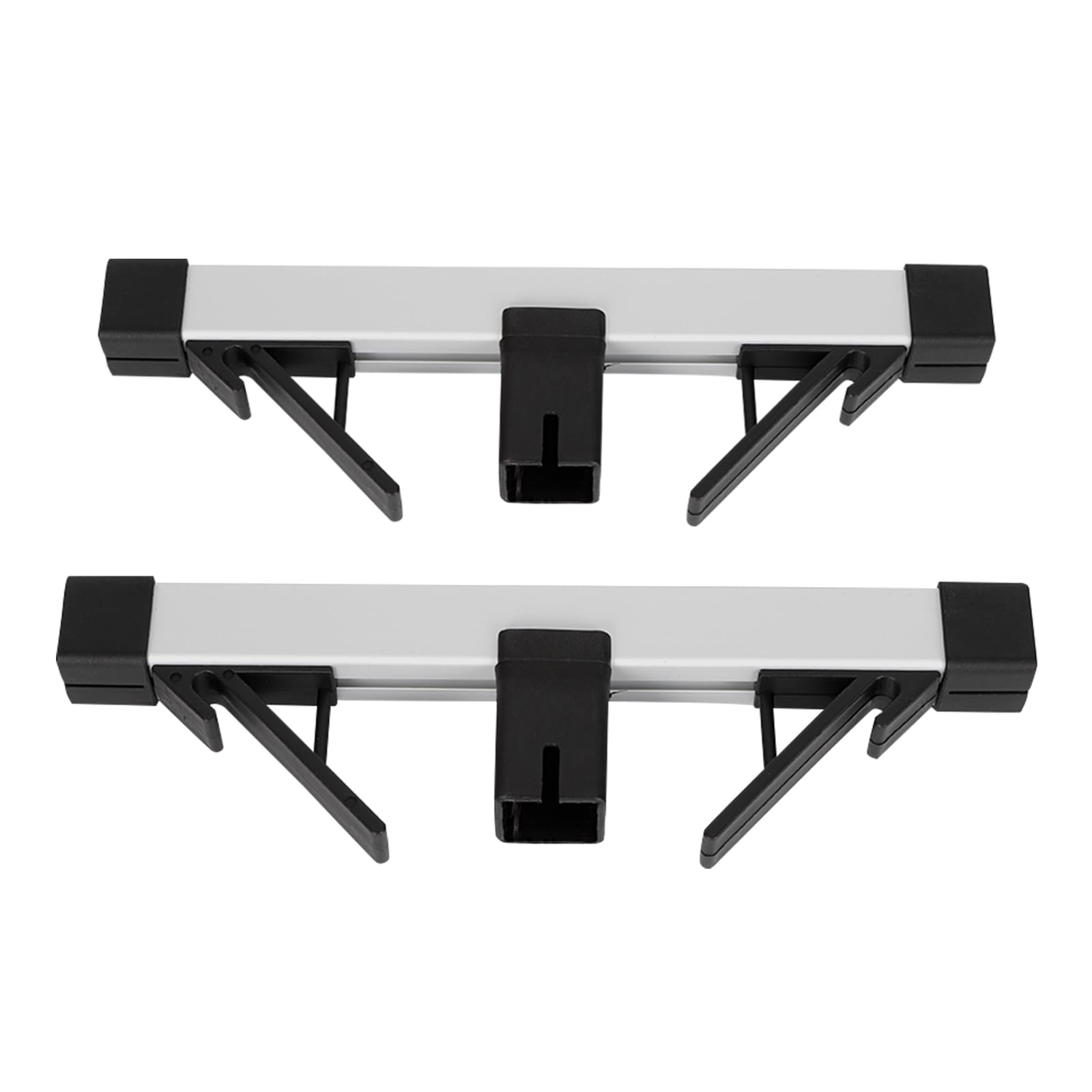 24 Ruten Aluminiumlegierung Tragbar Rutenhalter Angelruten-Aufbewahrungsorganizer, Silber Rutenständer Angelruten Rutenauflagen Angeln Halterung 72 * 32.5 * 72cm
