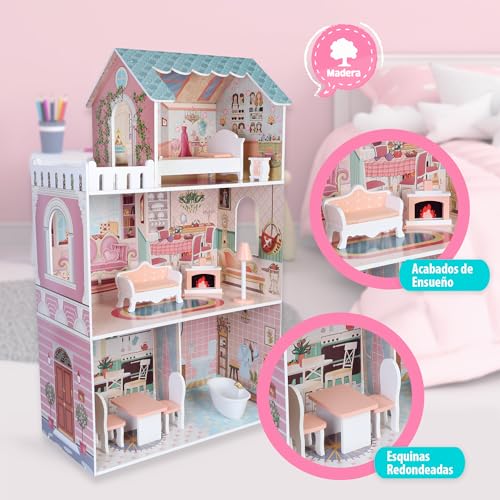 Niñas, Toy juegos la casa barbie Marca KID´S HOUSE (3)