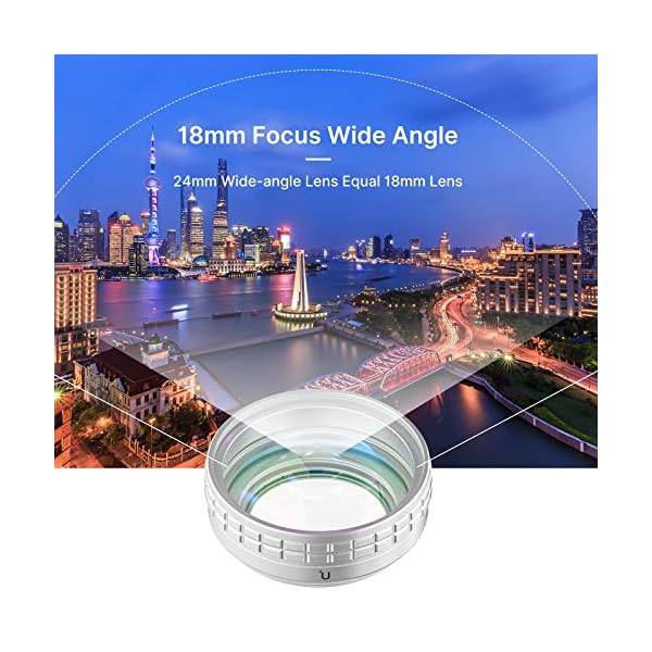 Ulanzi WL-1 2 in 1 18mm Weitwinkel- und 10x Makroobjektiv für Sony ZV1 Kamera - Weiß – Bild 4