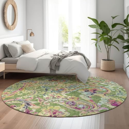 Tapete redondo Addison Rugs Mayfield de 8 pies miniatura 1