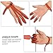 Parliky Three Finger Archery Gloves for Recurve Lightweight Breathable Protection Gear with Buckle for Youth and Adult Shooters
