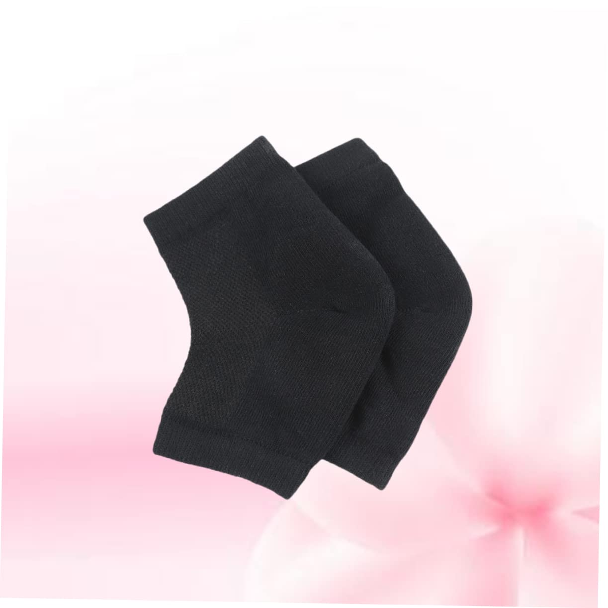 FRCOLOR 9stücke Gel-fersenschutz-socken Mit Offener Zehenpartie Atmungsaktive Und Feuchtigkeitsspendende Fersenhüllen Für Trockene Rissige Haut Schwarz Für Damen Und Herren