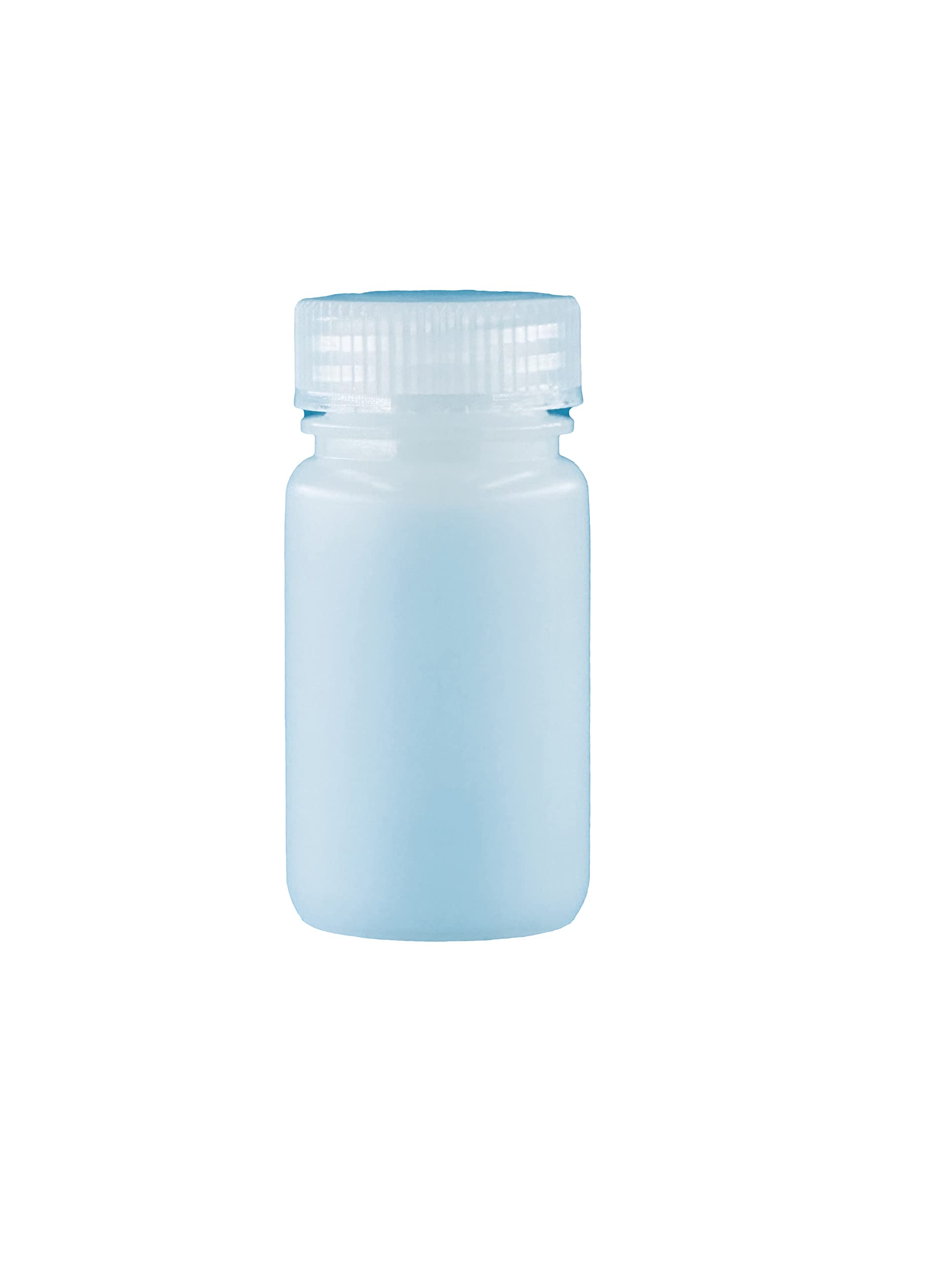 60ML 2OZ Nature Wide Mouth HDPE Reagent Bottles with PP Caps Pack of 20