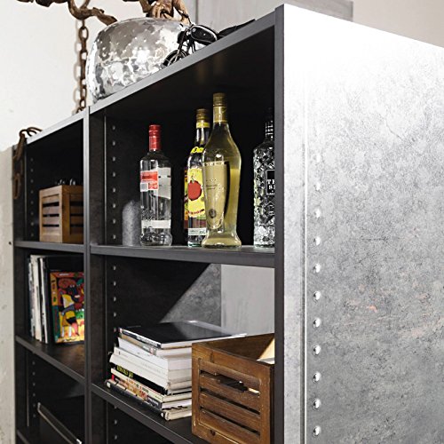 Rauch Esszimmer Set LOFTE221 | In Industrial-Print-Optik und Graphit - 4251016341878 Rauch Esszimmer Set LOFTE221 | In Industrial-Print-Optik und Graphit