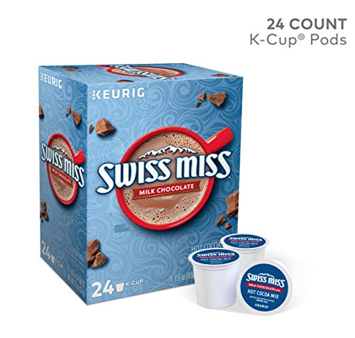 Swiss Miss Milk Chocolate Hot Cocoa, Keurig Single-Serve K-Cup Pods, 24 Count #TOP1
