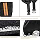 TOPTREK Motorrad Abdeckplane Outdoor Winterfest Wasserdicht Motorradgarage 210T Oxford Stoff – XXL Motorradabdeckung für Harley-Davidson, Honda, Suzuki, Kawasaki (245 * 105 * 125 cm)