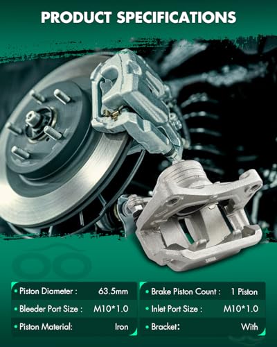 Image of SCITOO Front Left Brake Caliper With Bracket 19B2880 For Nissan For Murano 2003-2007 2009-2011
