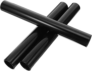 POPETPOP 3pcs Aluminum Alloy Relay Baton for Track Running and Field Race Events Lightweight Transfer Sticks with Ergonomic Grip for Sports Teams Athletes Outdoor Relay Training