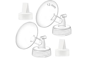 Maymom 13mm Flange and Duckbill Valve Compatible with Spectra Breast Pumps