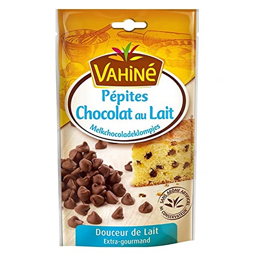 Vahiné Pépites Chocolat au Lait Douceur de Lait Extra-Gourmand 100g (lot de 3)