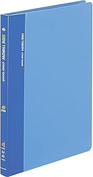 Amazon | コクヨ ファイル クリアファイル A5 40枚 青 ラ-822B