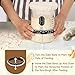 Coco Bird Pro Sourdough Starter Kit- 50oz Large Capacity Sourdough Starter Jar, 17 Flavorful Fermentation Recipes, Sourdough Bread Baking Supplies for Making Delicious Sourdough Breads(1PCS)