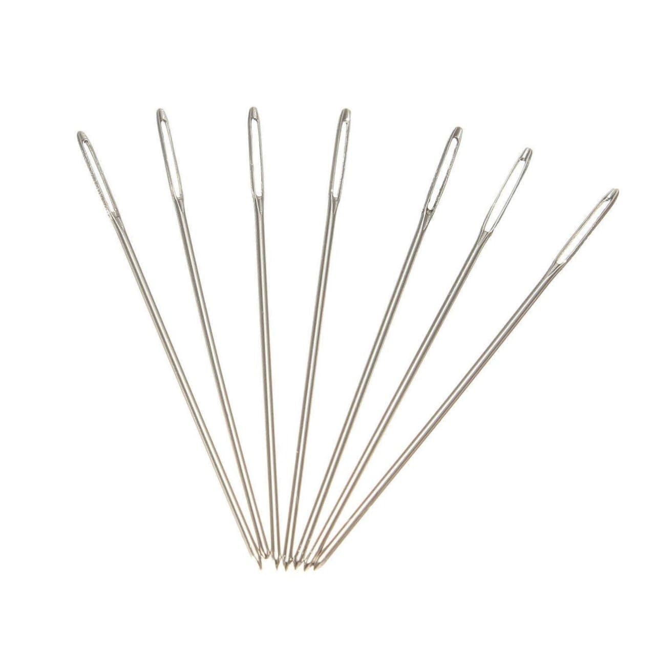 Operitacx 3sets Cross Stitch Needles Assorted Pack 3.6cm Tail Needles Ideal for Hand Sewing Projects 100pcs*3