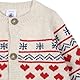 Petit Bateau A0AY5 Langarm-Cardigan Baby Mädchen Avalanche/Multico 24 Monate