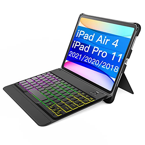Photo 1 of Inateck Keyboard for iPad Air 4th 2020 10.9 inch - iPad Pro 11 Inch 2018/2020/2021 (1st /2nd /3rd Generation)