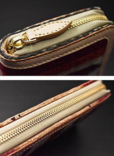 【美品】オールドポイント　チマヨ柄ラウンドファスナーロングウォレット　オルテガ Amazon.co.jp: オールドポイント 長財布 メンズ≪El Paso エルパソ社製